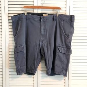 Weatherproof Mens Gray Cargo Shorts